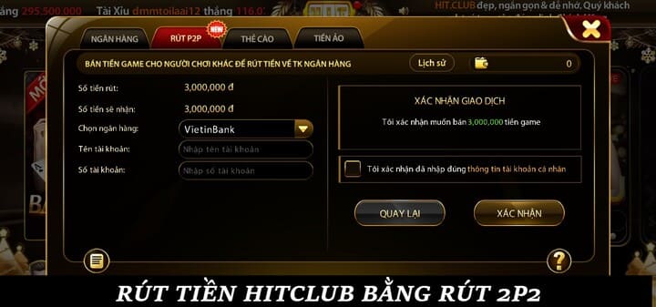 Hướng dẫn chi tiết cách Rút tiền Hitclub 100% thành công